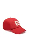 Bally Baseball Hat With Logo In Rot