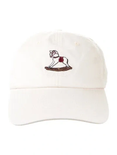 Pre-owned Bally Cotton Baseball Cap W/tags W/tags In Neutral