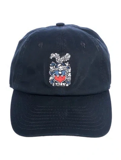 Pre-owned Bally Cotton Blue Baseball Cap