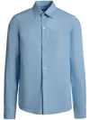 Bally Cotton Shirt In Blue