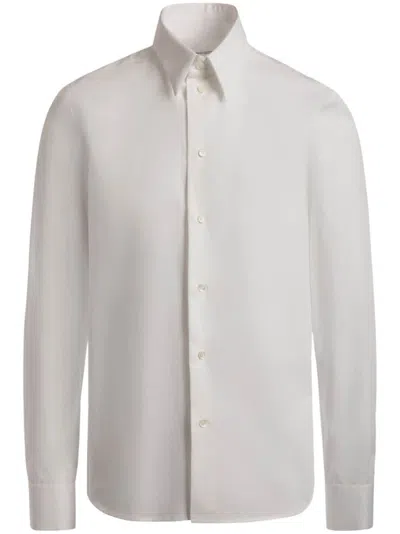 Bally Cotton Shirt In White