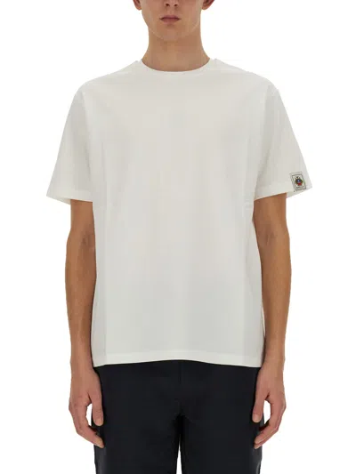 Bally Cotton Logo T-shirt In White