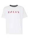 Bally Cotton T-shirt In White