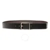 Bally Country 35 Adjustable And Reversible Leather Belt In Black