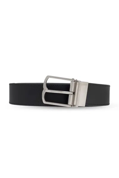 Bally Country 35 Double Sided Belt In Black