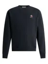 Bally -crest Crewneck Sweatshirt In Black