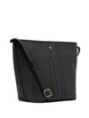 Bally Beckett Bucket Bag In Brown Leather In Black