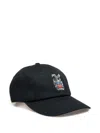 Shop Bally Crest Logo Baseball Cap In Blue