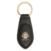 Bally Crest Logo Bkkeyfob Key Holder In Black