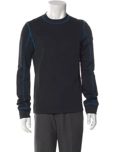 Pre-owned Bally Crew Neck Long Sleeve Sweatshirt W/ Tags In Black