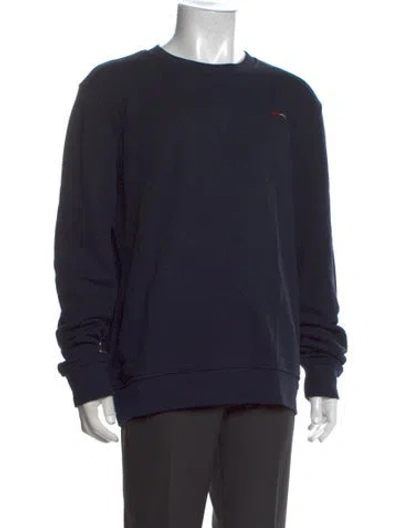 Pre-owned Bally Crew Neck Long Sleeve Sweatshirt W/ Tags In Black
