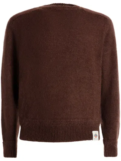 Bally Pullover Mit Rundhalsausschnitt In Braun