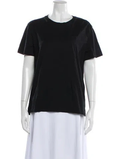 Pre-owned Bally Crew Neck Short Sleeve T-shirt In Black