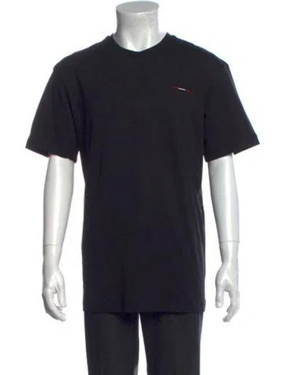 Pre-owned Bally Crew Neck Short Sleeve T-shirt W/ Tags In Black