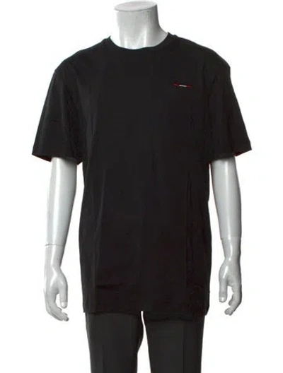 Pre-owned Bally Crew Neck Short Sleeve T-shirt W/ Tags In Black