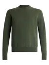 Bally Crew-neck Sweater In Green