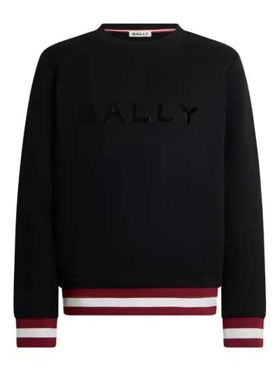 Bally Crew-neck Sweatshirt In Black