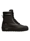 Bally Croker 6239720 Men's Black Calf Leather Shirling-lined Boots In Black