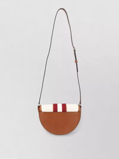 Bally Crossbody Bag Two Tone Adjustable Strap