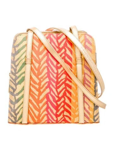 Pre-owned Bally Crossbody Bag In Yellow