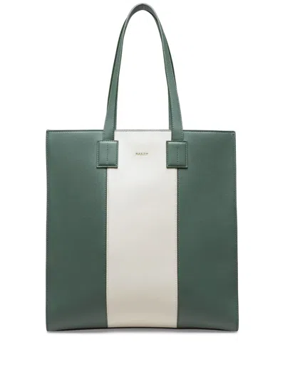 Bally Crystalia Tote Bag In Green