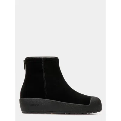 Bally Curling Bootie In Black