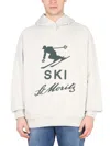 Bally Curling Buttoned Hood Sweatshirt
