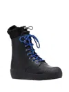 Bally Chunky Lace-up Boots In Black