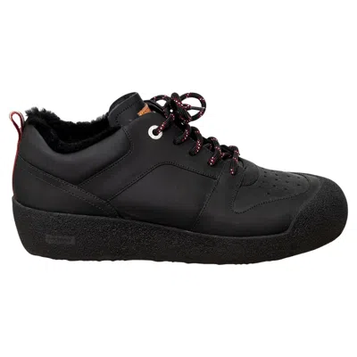 Pre-owned Bally Cuvio Fur Lining Sneaker - '10s In Black