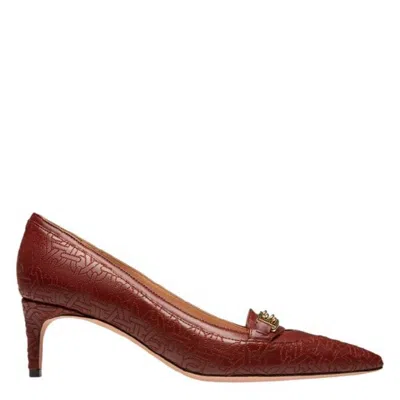 Bally Daika 85 Leather Pumps In Red