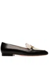 Bally Daily Emblem Loafers In Black