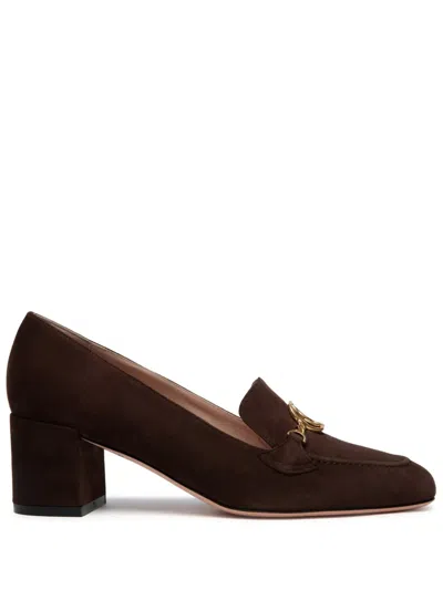 Bally Daily Emblem Pumps In ブラウン