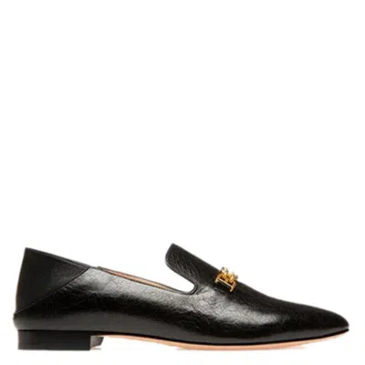 Bally Darcie Leather Slip-on Loafers In Black