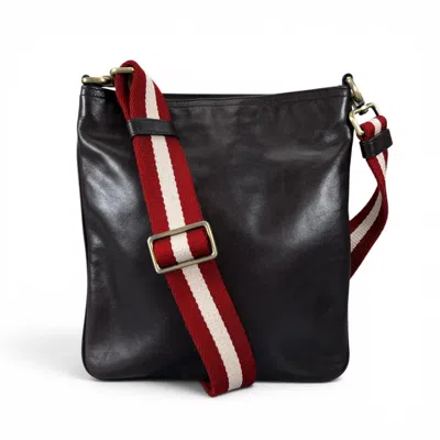 Pre-owned Bally Dark Brown Leather Shoulder Bag ()