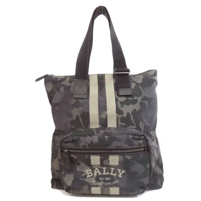 Pre-owned Bally Dark Green Nylon Eco-bag Tote Bag ()
