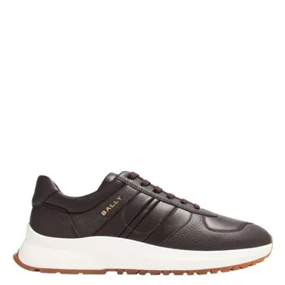 BALLY BALLY DARSYL GRAINED LEATHER LOW-TOP SNEAKERS