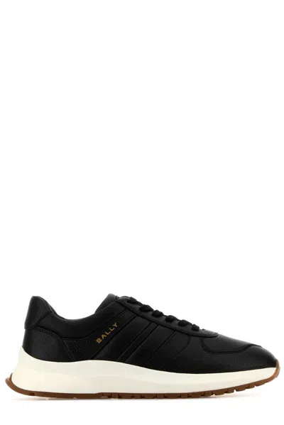 Bally Black Leather Darsyl Sneakers