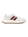 Bally Daryn Sneakers In White/b.red/white