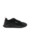 Bally Daryel Mesh Sneakers In Black