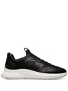 Bally Dave Leather Sneakers In Black