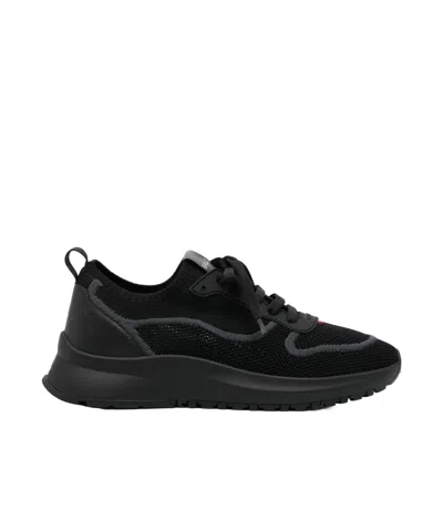 Bally Davyn Mesh Sneakers In Black