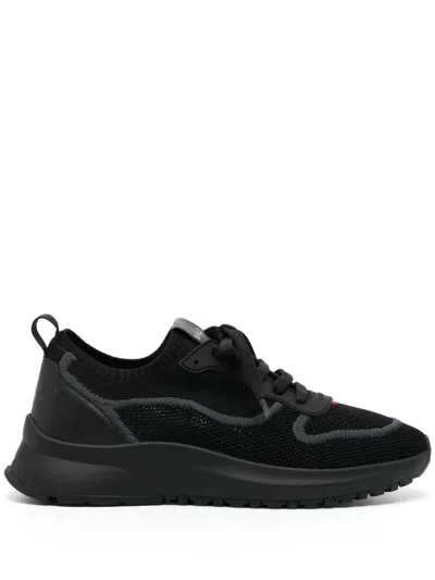 Bally Davyn Mesh Sneakers In Black