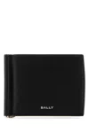 Bally Black Logo Wallet