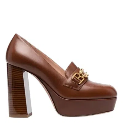Bally Deasia 110 Leather Pumps In Brown