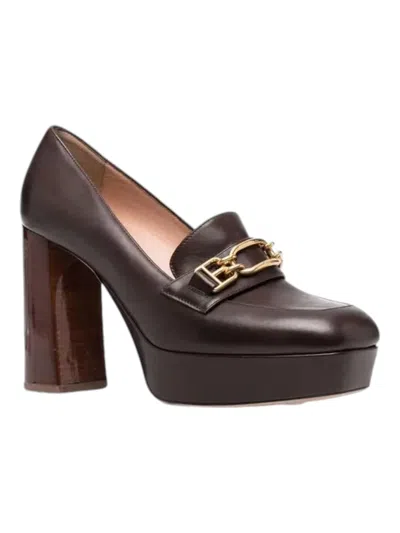Bally Deasia 6239471 Women's Ebano Leather Pumps In Multi