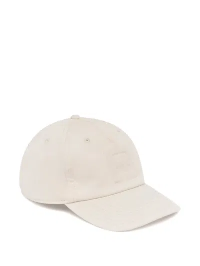 Bally Debossed-logo Cotton Baseball Cap In Neutral