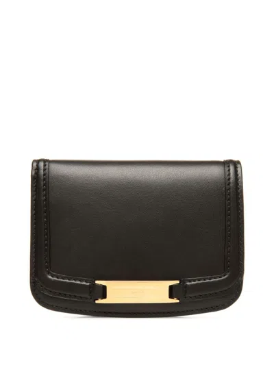 Bally Deco Wallet In Black+oro