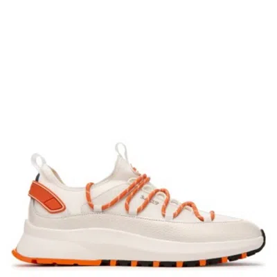 Bally Delys Leather Low-top Sneakers In White