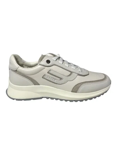 Bally Demmy 6300086 Women's White Leather Sneakers