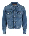 Bally Denim Jacket In Blue